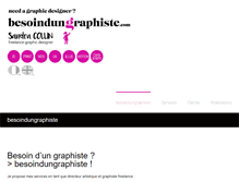 Tablet Screenshot of besoindungraphiste.com
